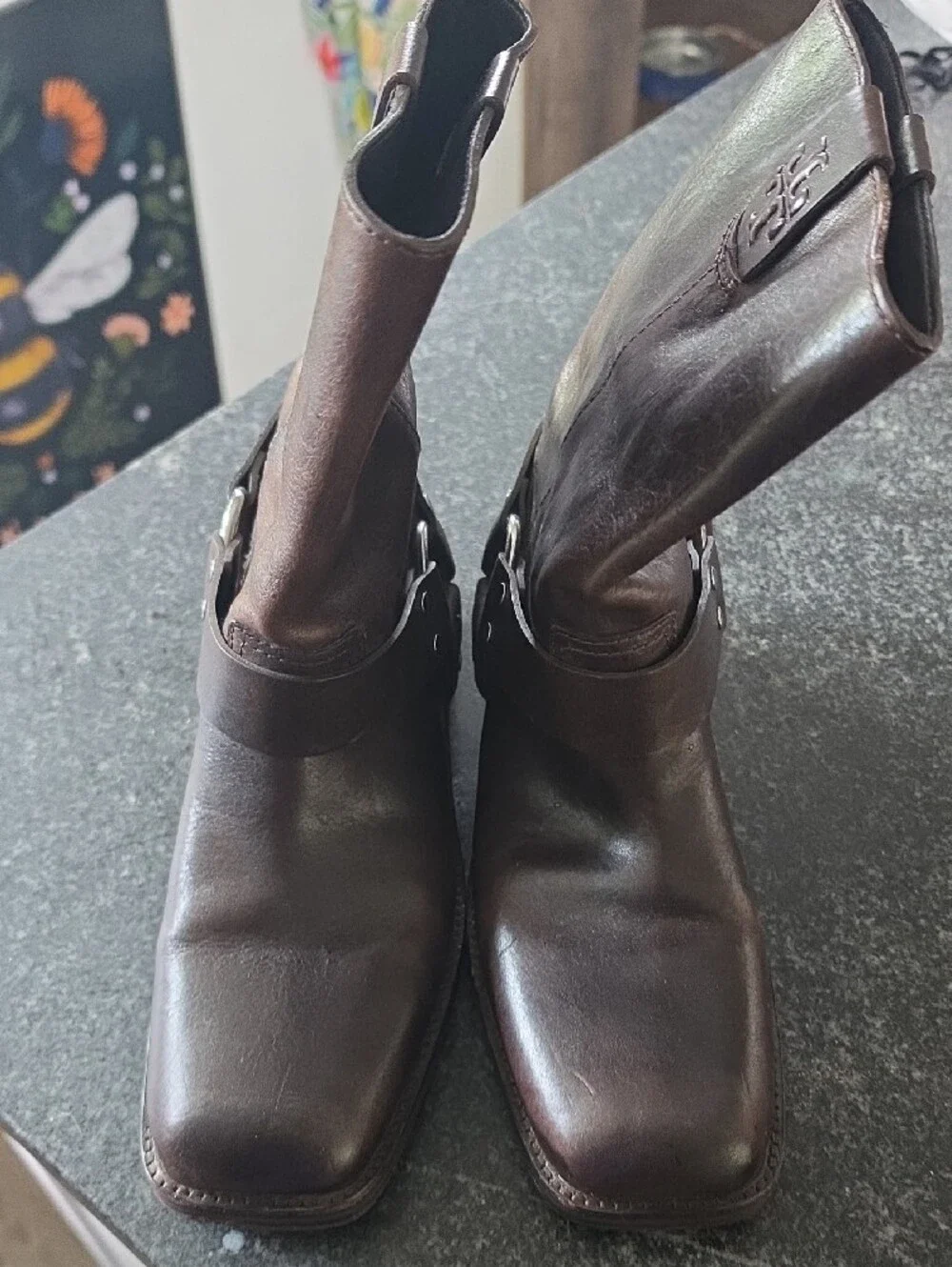 Tory Burch Women’s Leather Boots – Size 10